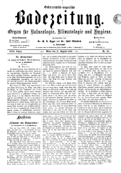 Österreichische Badezeitung