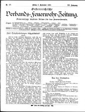 Österreichische Verbands-Feuerwehr-Zeitung