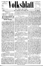 Volksblatt für Stadt und Land