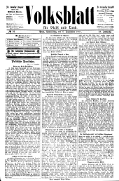 Volksblatt für Stadt und Land