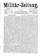 Militär-Zeitung