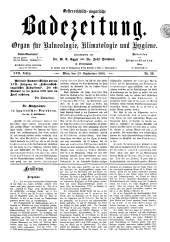 Österreichische Badezeitung