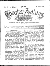 Wiener Theaterzeitung