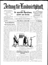 Zeitung für Landwirtschaft