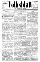 Volksblatt für Stadt und Land