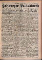 Salzburger Volksblatt: unabh. Tageszeitung f. Stadt u. Land Salzburg
