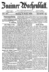 Znaimer Wochenblatt