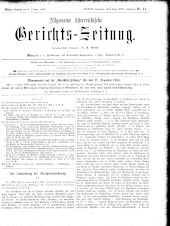 Allgemeine Österreichische Gerichtszeitung