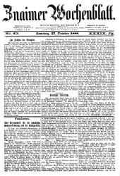 Znaimer Wochenblatt