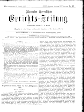 Allgemeine Österreichische Gerichtszeitung