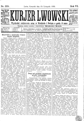 Kuryer Lwowski (Lemberger Courier)