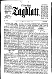 Mährisches Tagblatt