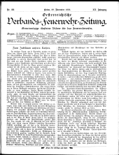 Österreichische Verbands-Feuerwehr-Zeitung