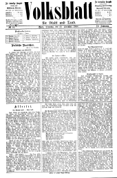 Volksblatt für Stadt und Land