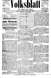 Volksblatt für Stadt und Land