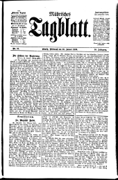 Mährisches Tagblatt