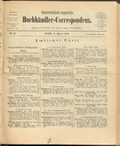 Oesterreichische Buchhändler-Correspondenz