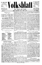 Volksblatt für Stadt und Land