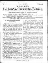 Österreichische Verbands-Feuerwehr-Zeitung