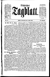 Mährisches Tagblatt