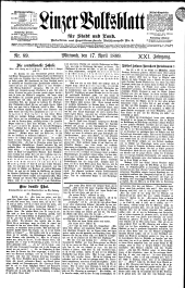 Linzer Volksblatt