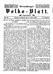 Vorarlberger Volksblatt