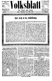 Volksblatt für Stadt und Land