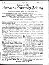 Österreichische Verbands-Feuerwehr-Zeitung