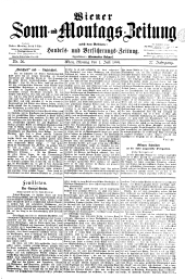 Wiener Sonn- und Montags-Zeitung