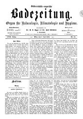 Österreichische Badezeitung