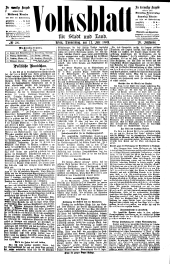 Volksblatt für Stadt und Land