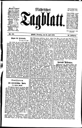 Mährisches Tagblatt