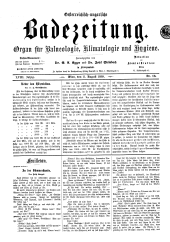 Österreichische Badezeitung