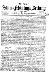 Wiener Sonn- und Montags-Zeitung