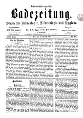 Österreichische Badezeitung