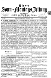 Wiener Sonn- und Montags-Zeitung