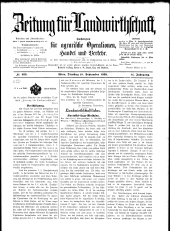 Zeitung für Landwirtschaft