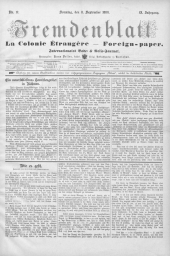 Fremdenblatt - Organ für die böhmischen Kurorte