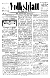 Volksblatt für Stadt und Land