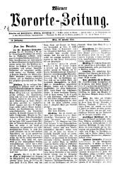 Wiener Vororte-Zeitung