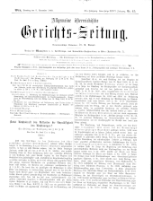 Allgemeine Österreichische Gerichtszeitung