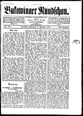 Bukowinaer Rundschau