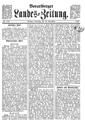 Vorarlberger Landes-Zeitung