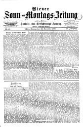 Wiener Sonn- und Montags-Zeitung