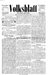 Volksblatt für Stadt und Land