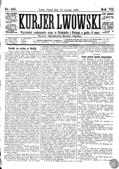 Kuryer Lwowski (Lemberger Courier)