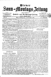 Wiener Sonn- und Montags-Zeitung