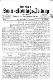Wiener Sonn- und Montags-Zeitung