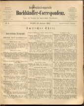 Oesterreichische Buchhändler-Correspondenz