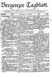 Bregenzer/Vorarlberger Tagblatt